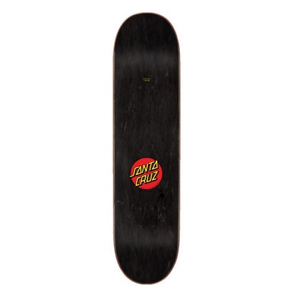 Santa Cruz Classic Dot Yellow Skateboard Deck 7.75"
