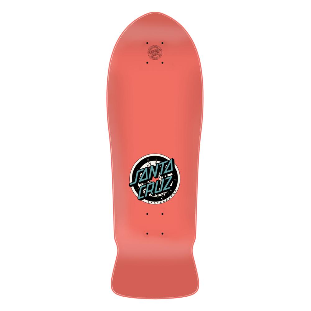 Santa Cruz Roskopp Three Reissue Pink Skateboard Deck 10.17"