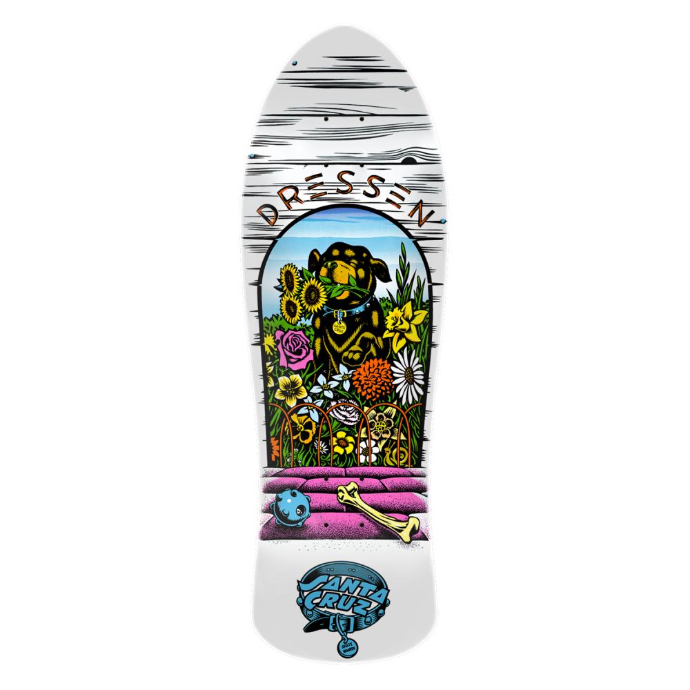 Santa Cruz Dressen Pup Reissue Skateboard Deck 9.5"