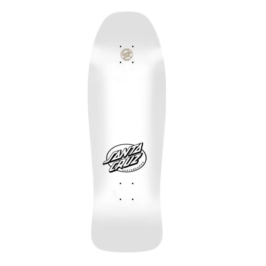 Santa Cruz Kendall Snake Reissue White Skateboard Deck 9.975"