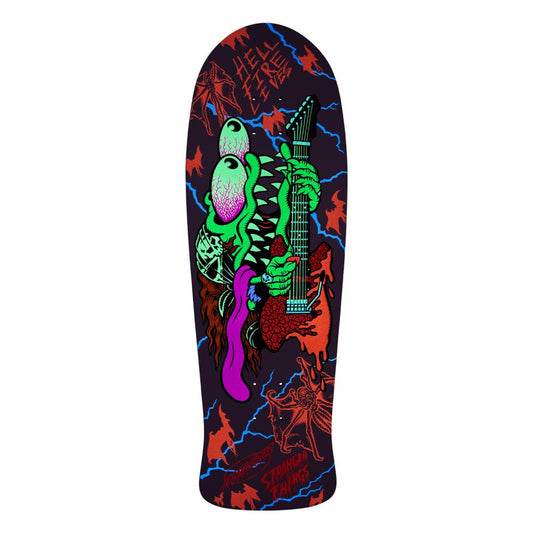 Santa Cruz Stranger Things Meek Eddie Slasher Reveal Skateboard Deck 10.10"