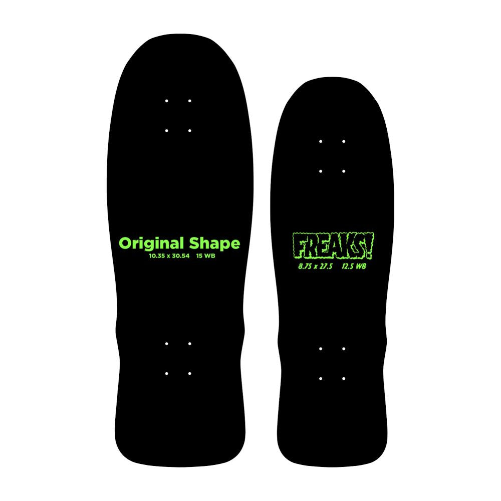 Santa Cruz Winkowski Dope Planet Micro Freaks Skateboard Deck 8.75"