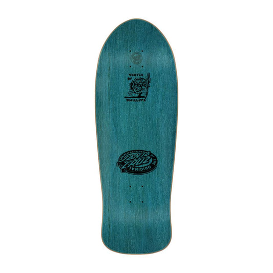 Santa Cruz Natas Sketch Panther Reissue Skateboard Deck 10.54"