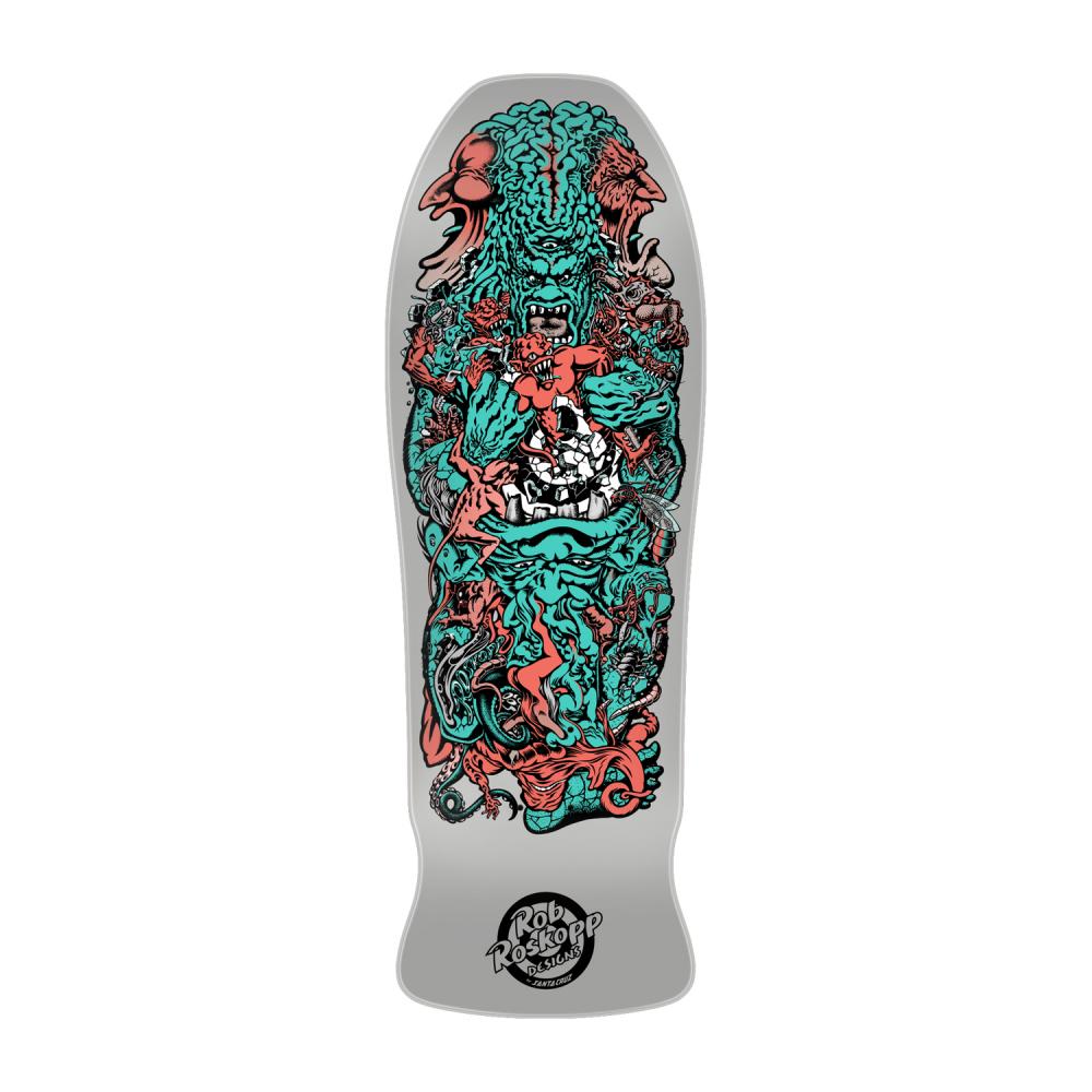 Santa Cruz Roskopp Five Reissue Skateboard Deck 10.22"
