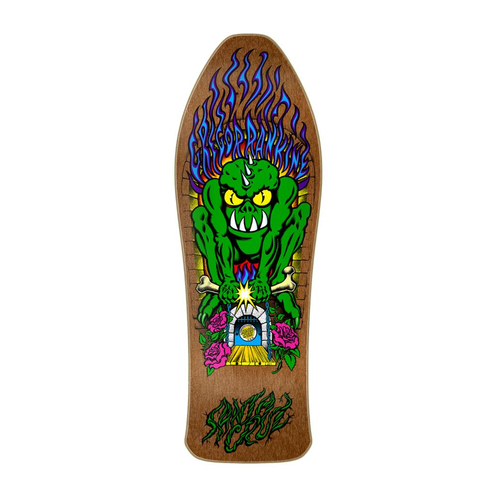 Santa Cruz Rankine Monster Reissue Skateboard Deck 10.39"