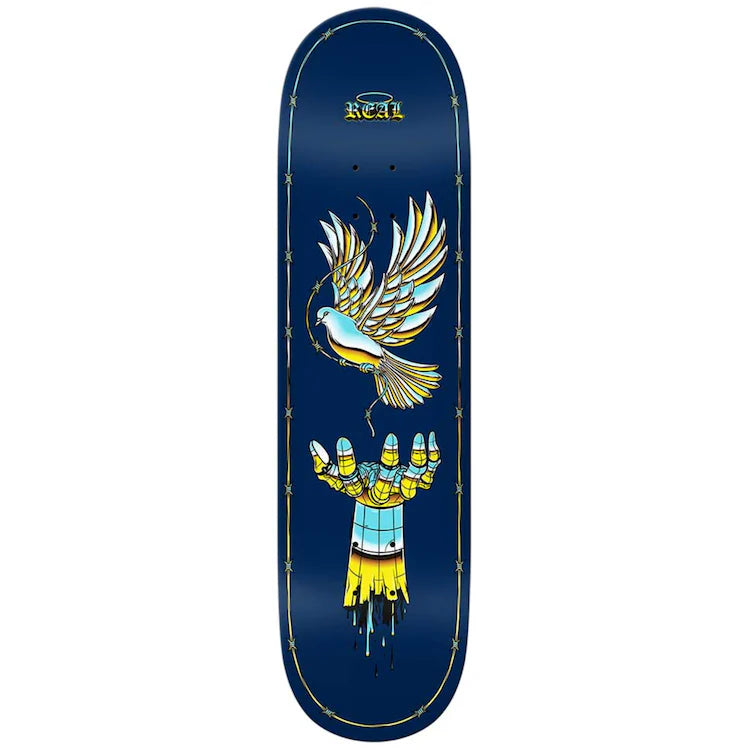 Real Synthetic Peace Team Skateboard Deck 8.5"