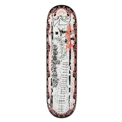 There Chandler Burton Red Velvet 21 Skateboard Deck 8.5"