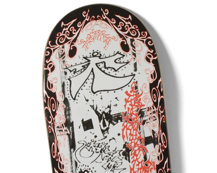 There Chandler Burton Red Velvet 21 Skateboard Deck 8.5"
