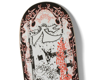There Chandler Burton Red Velvet 21 Skateboard Deck 8.5"