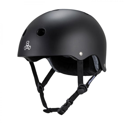 Triple Eight Deep Cover Black Helmet