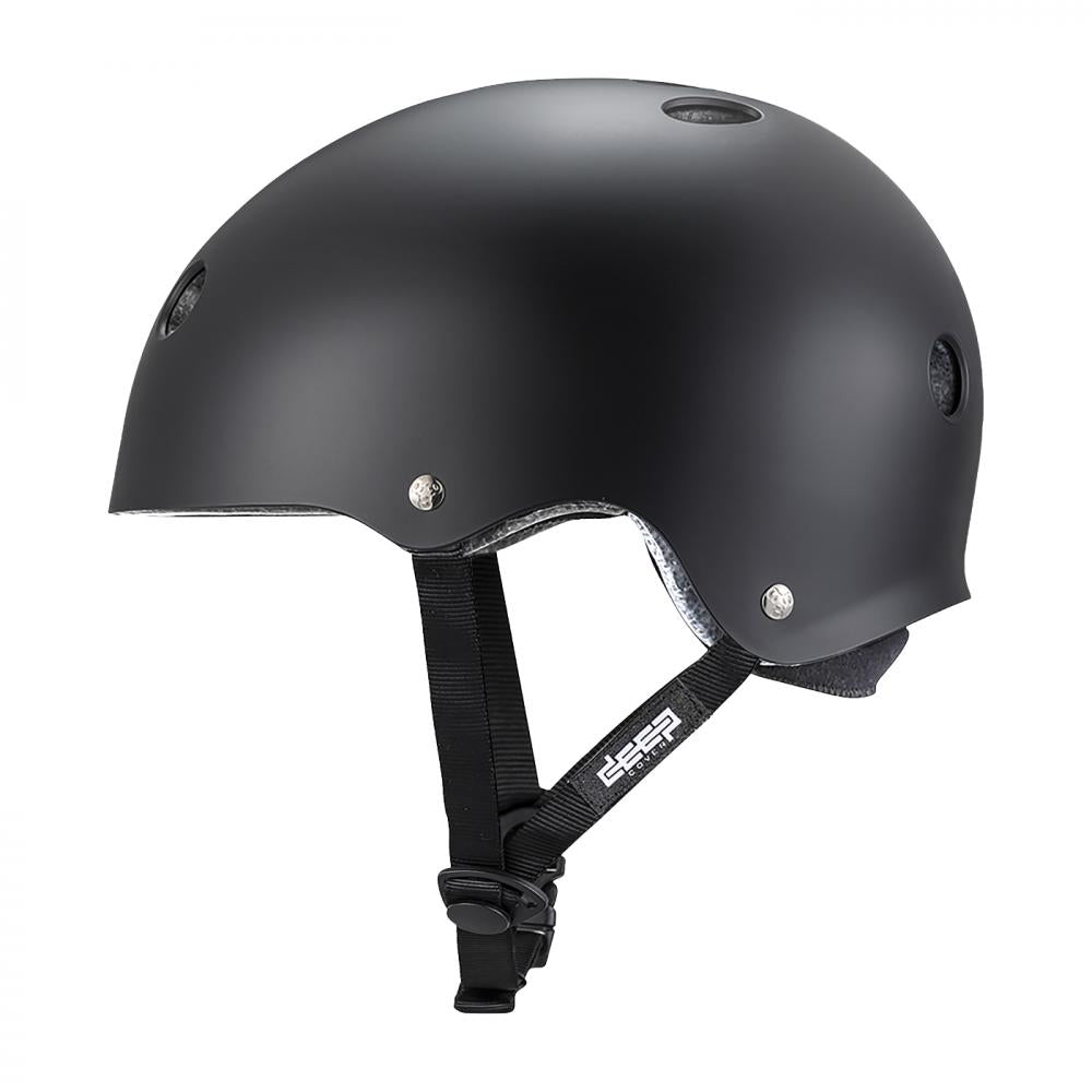 Triple Eight Deep Cover Black Helmet