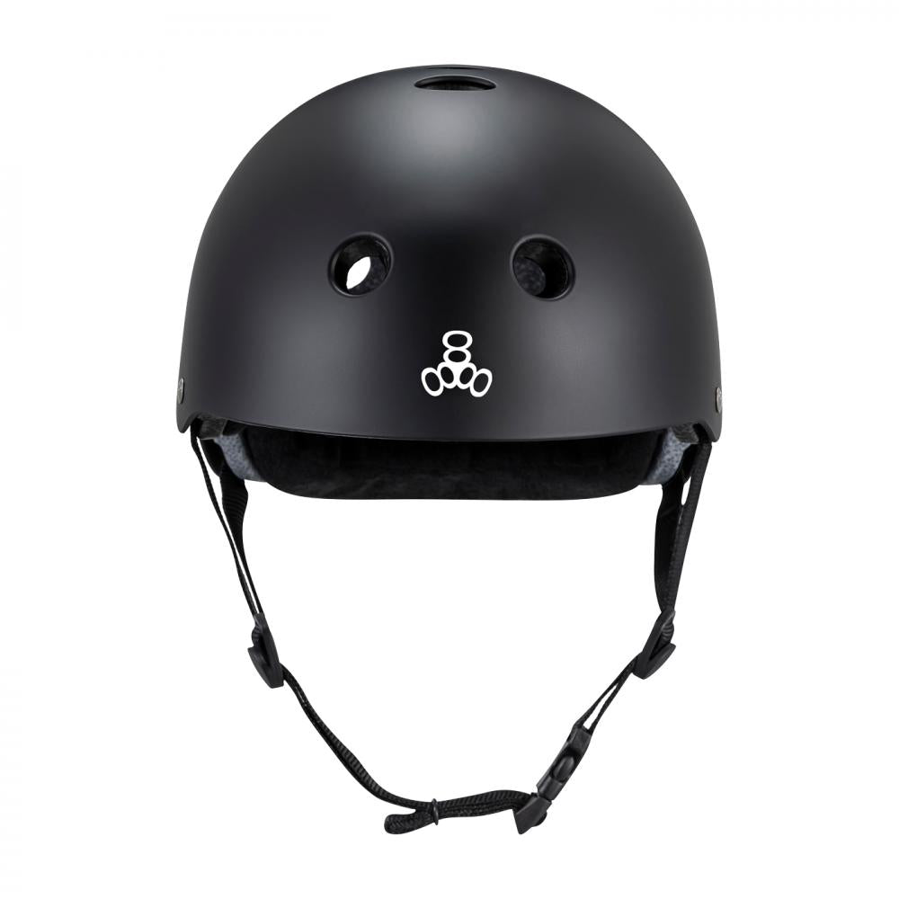 Triple Eight Deep Cover Black Helmet
