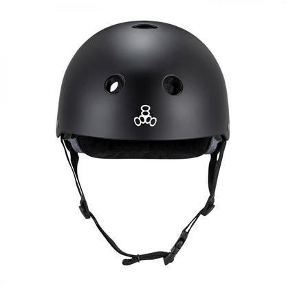 Triple Eight Deep Cover Black Helmet