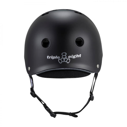 Triple Eight Deep Cover Black Helmet