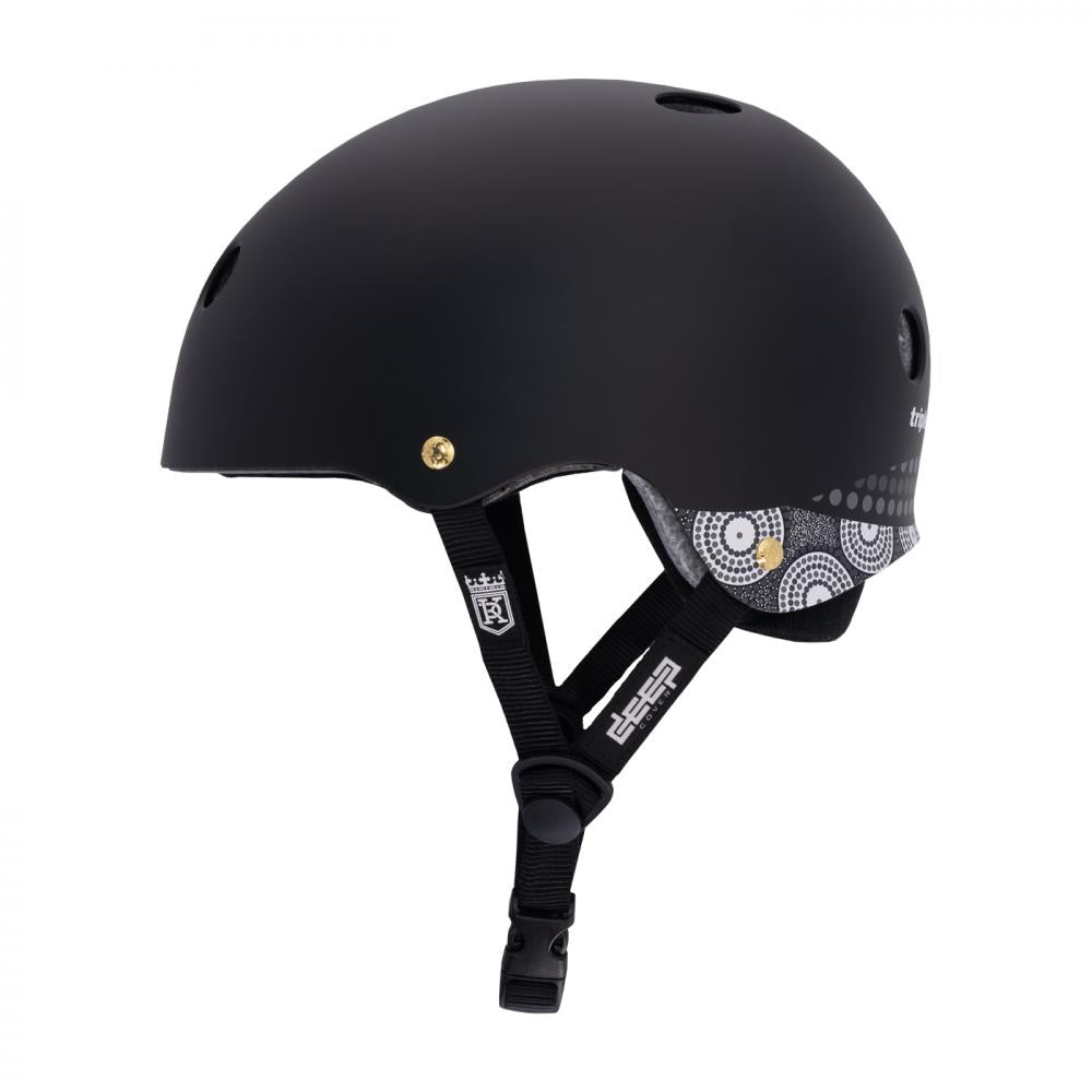 Triple Eight Deep Cover Keegan Palmer Helmet Black