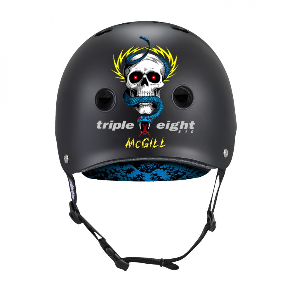 Triple Eight Deep Cover Mike Mcgill Black Helmet