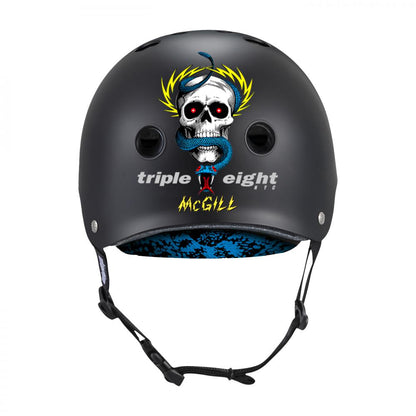 Triple Eight Deep Cover Mike Mcgill Black Helmet