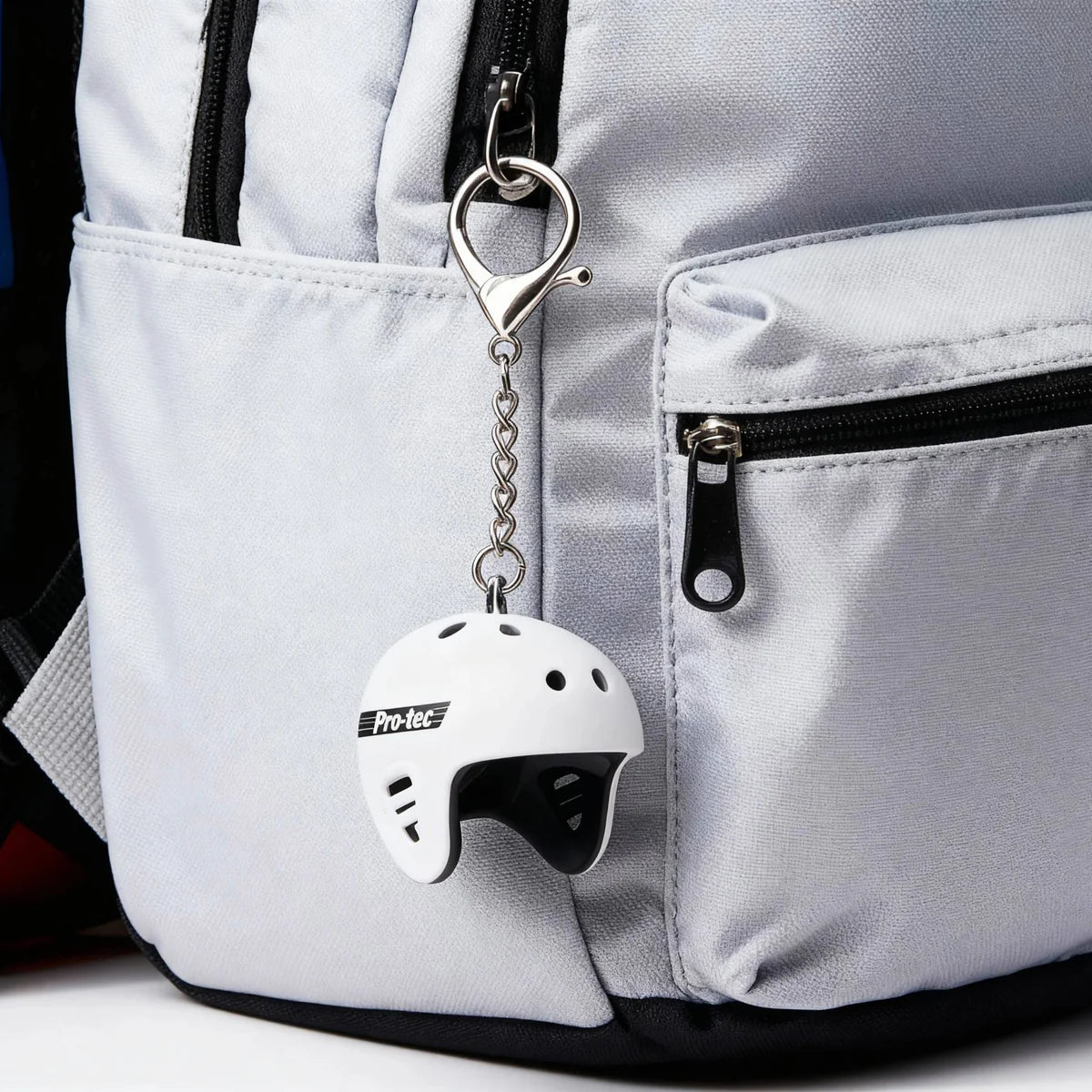 Pro-Tec Helmet Keychain White Matte