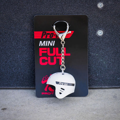 Pro-Tec Helmet Keychain White Matte