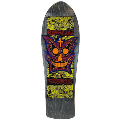 Vision Grigley III Old School Black Stain Skateboard Deck 9.75"