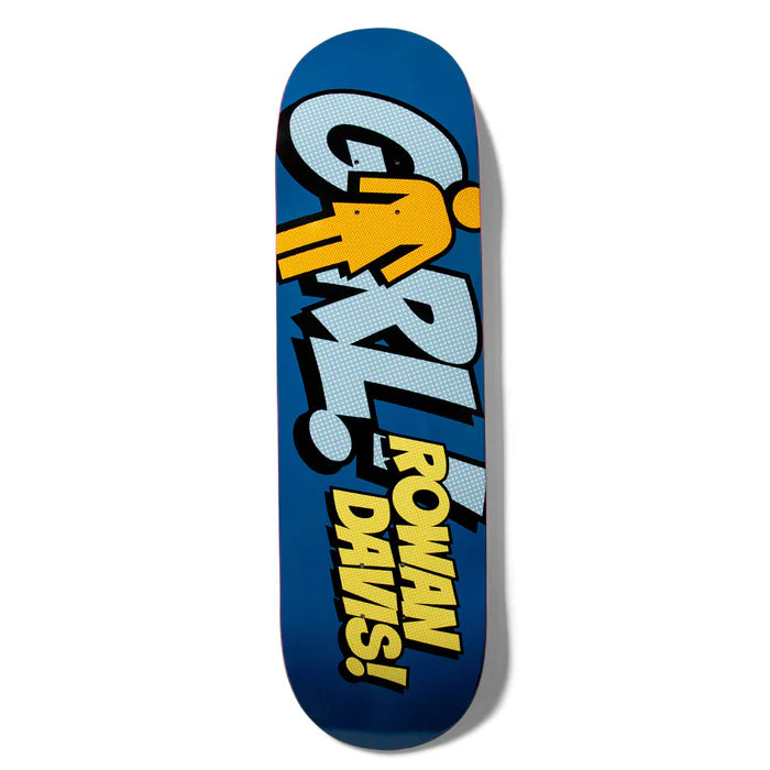 Girl Rowan Davis Blammo Skateboard Deck 8.25"