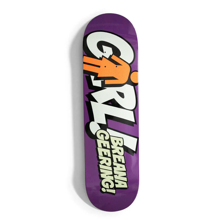 Girl Breana Geering Blammo Skateboard Deck 8.0"