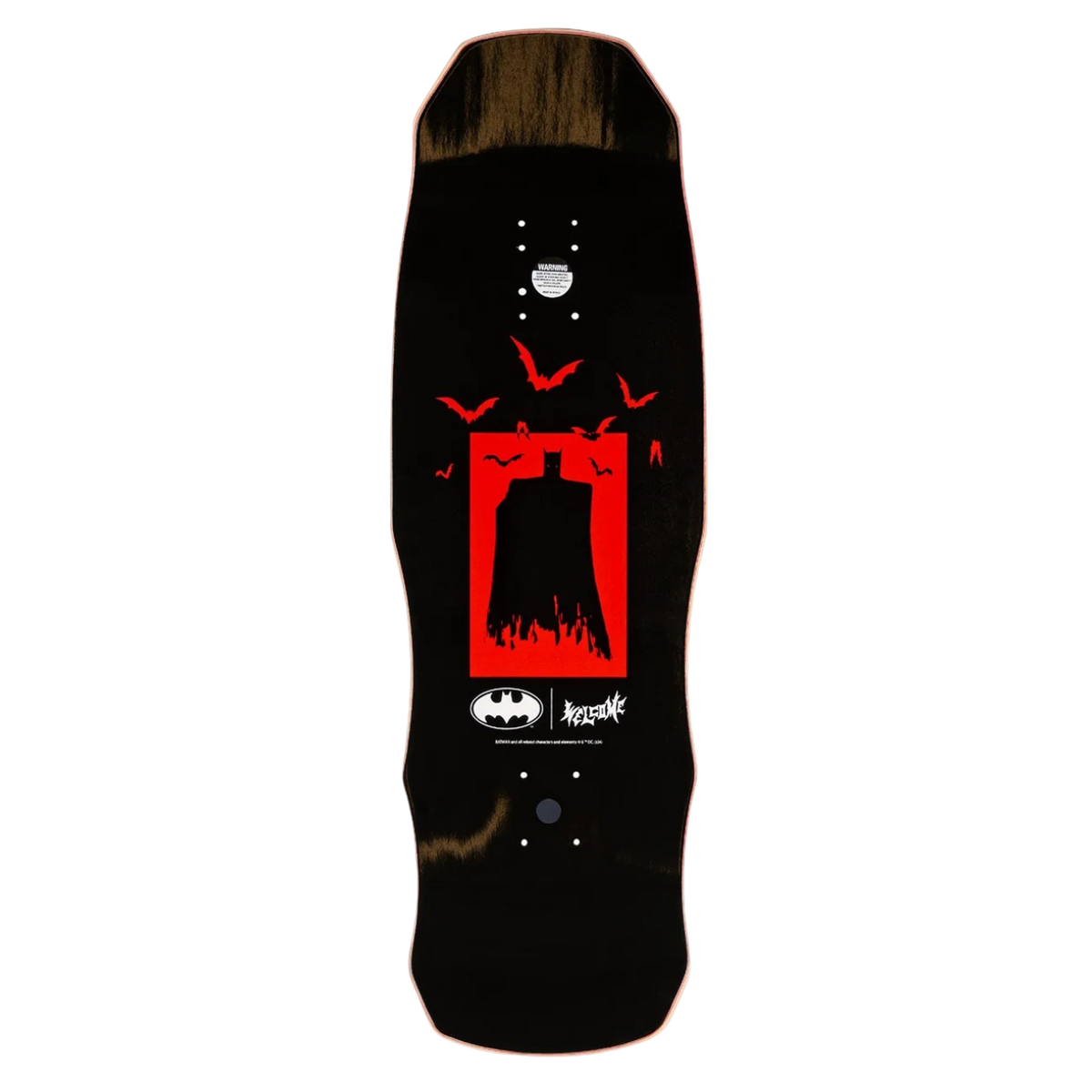 Welcome x Batman Talons Dark Lord Skateboard Deck 9.75"