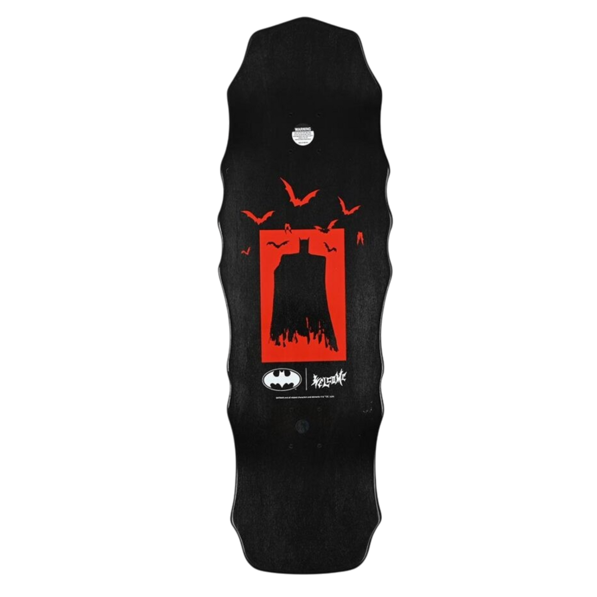 Welcome x Batman Shadow Serie Widow Skateboard Deck 10"
