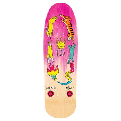 Welcome Chris Miller Animal Kingdom Gaia Skateboard Deck 9.6"