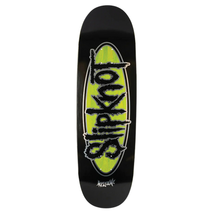 Welcome x Slipknot Oval Logo on Boline 2.0 Skateboard Deck 9.5"
