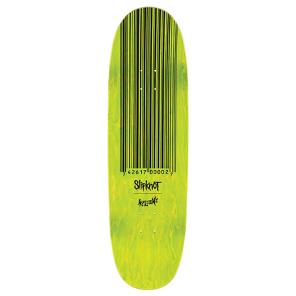 Welcome x Slipknot Oval Logo on Boline 2.0 Skateboard Deck 9.5"