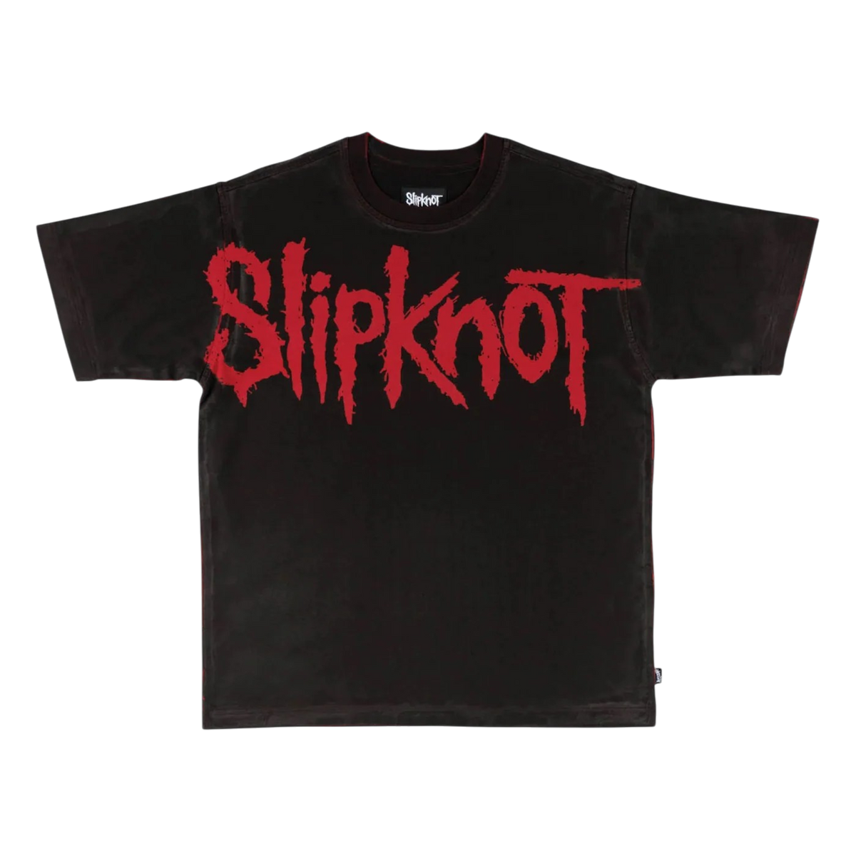 Welcome x Slipknot Barcode Boxy Overprint T-Shirt