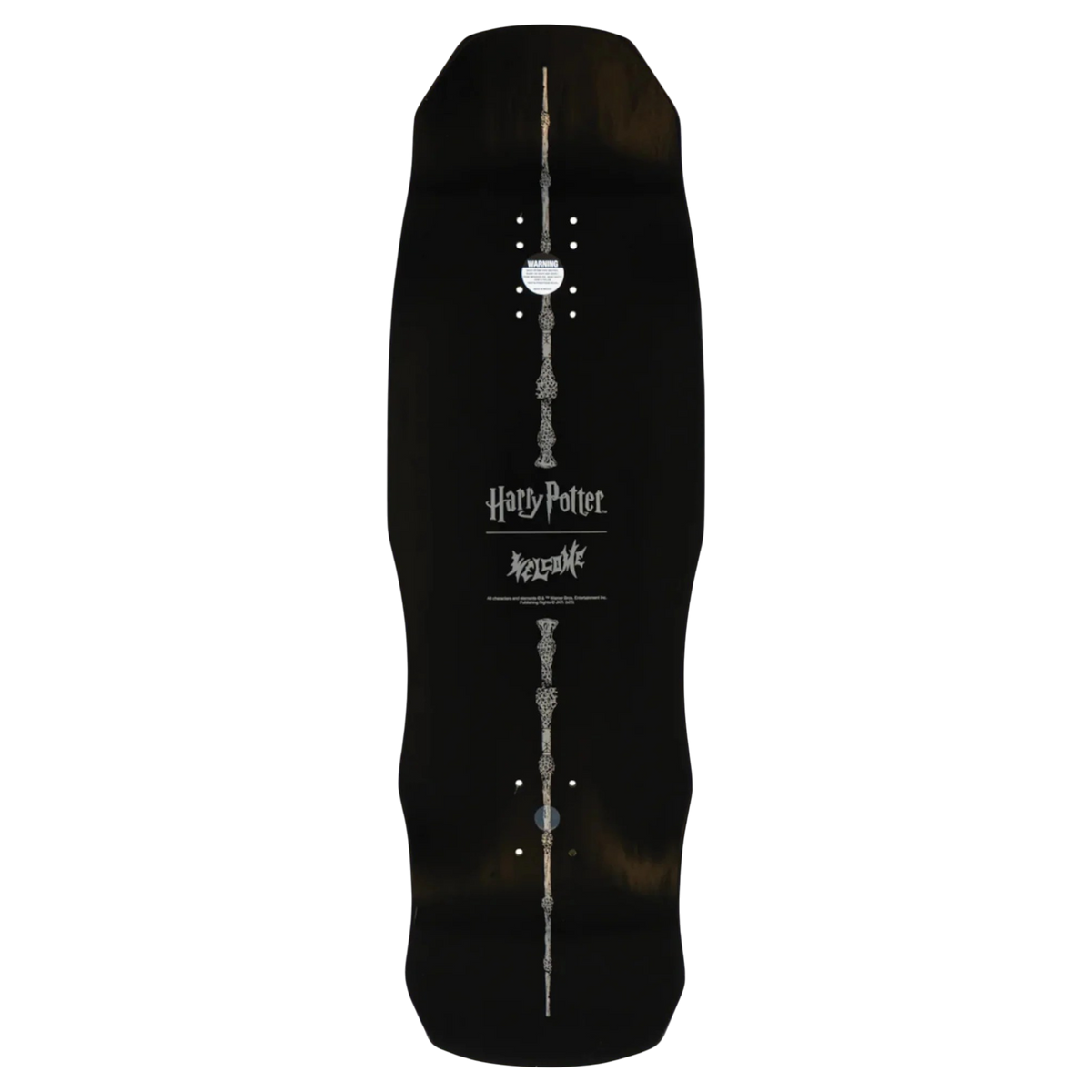 Welcome x Harry Potter Voldemort on Dark Lord Skateboard Deck 9.75"