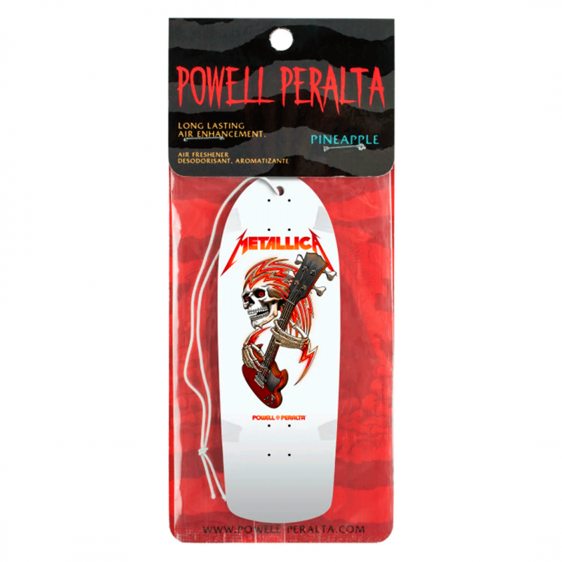 Ambientador Powell Peralta Metallica Collab White - Ananás