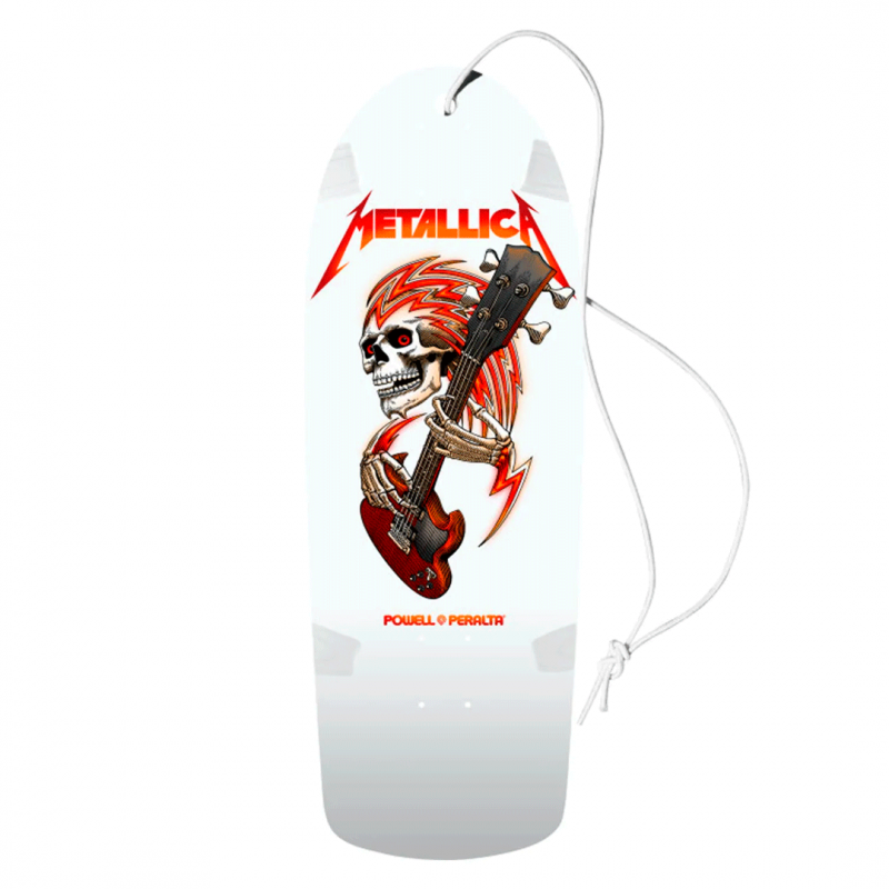Ambientador Powell Peralta Metallica Collab White - Ananás