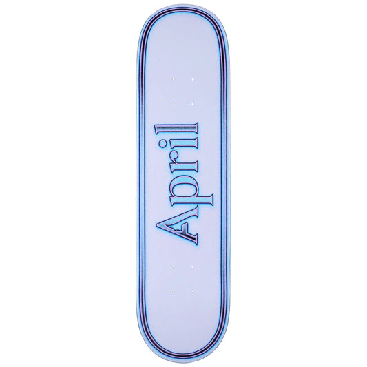April Zoom OG Logo Uni Skateboard Deck 8.25"