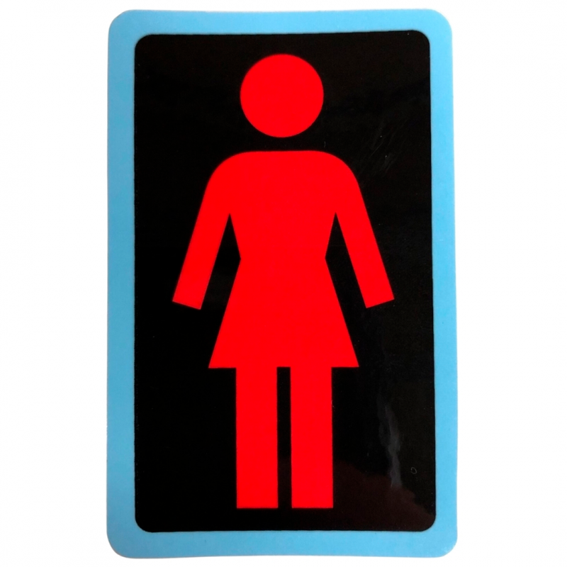 Autocolante Girl OG Logo 6"