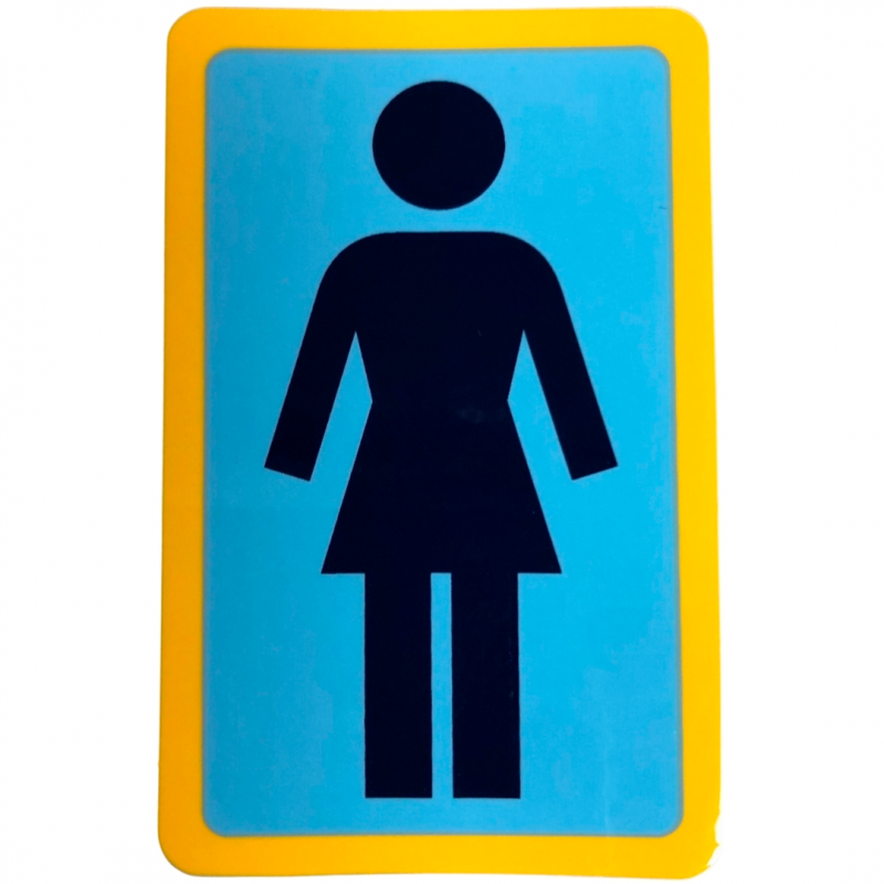 Autocolante Girl OG Logo 6"