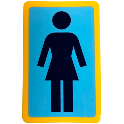 Autocolante Girl OG Logo 6"