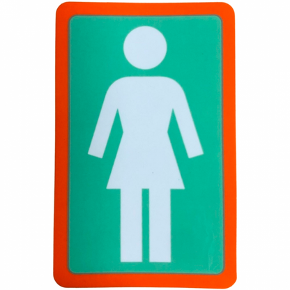 Autocolante Girl OG Logo 6"