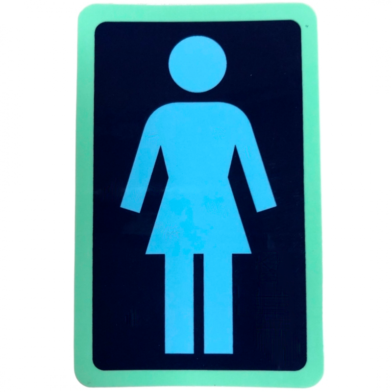 Autocolante Girl OG Logo 6"
