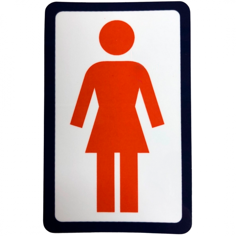 Autocolante Girl OG Logo 6"