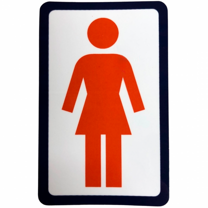 Autocolante Girl OG Logo 6"