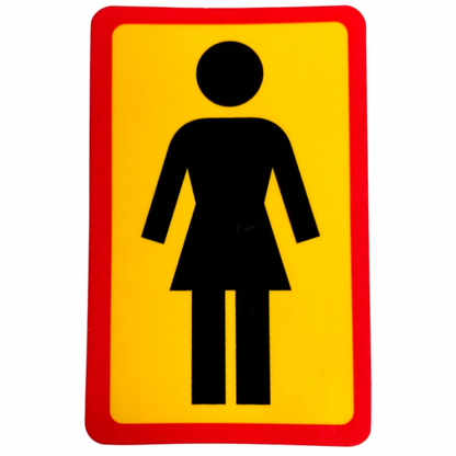 Autocolante Girl OG Logo 6"