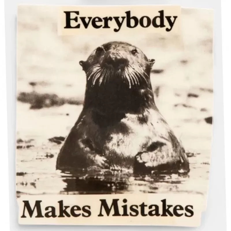 Autocolantes Baker Everybody Makes Mistakes