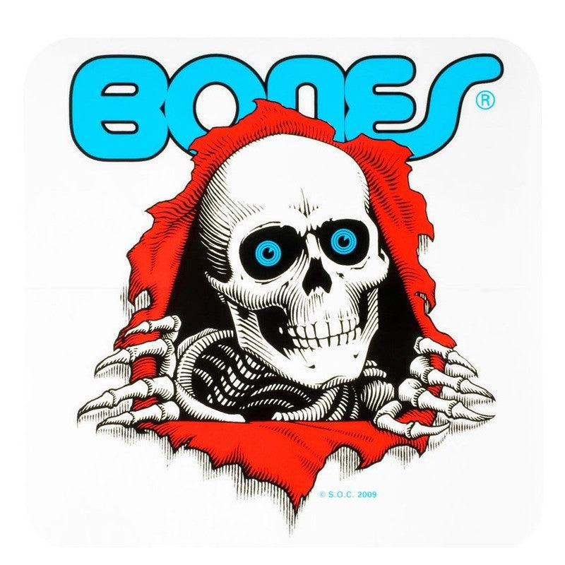 Bones Ripper Stickers - Clear
