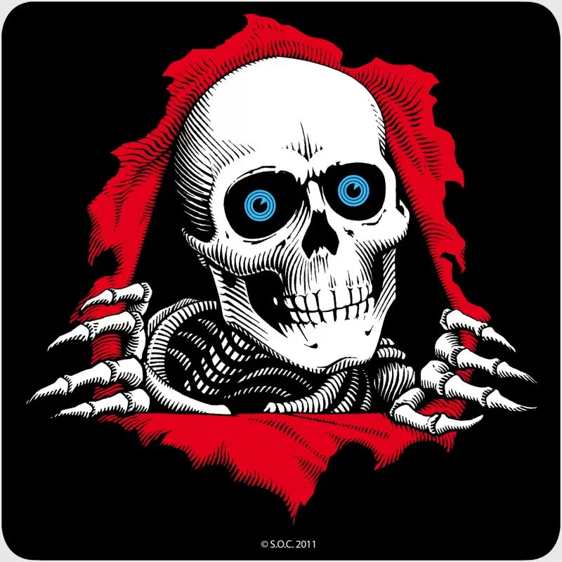 Stickers Bones Ripper Ramp Black - 12"