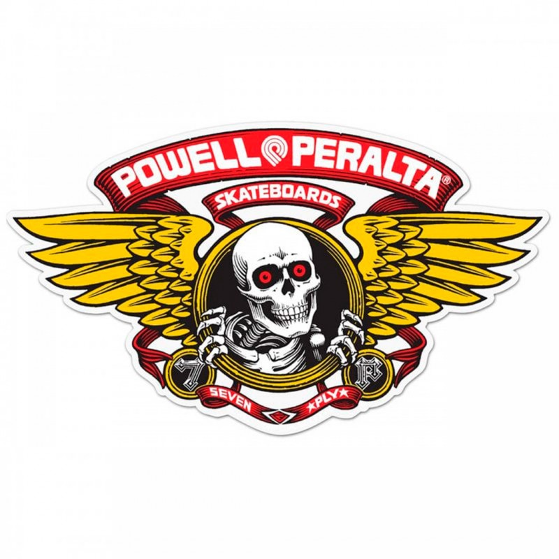 Autocolantes Powell Peralta Winged Ripper Red - 5"