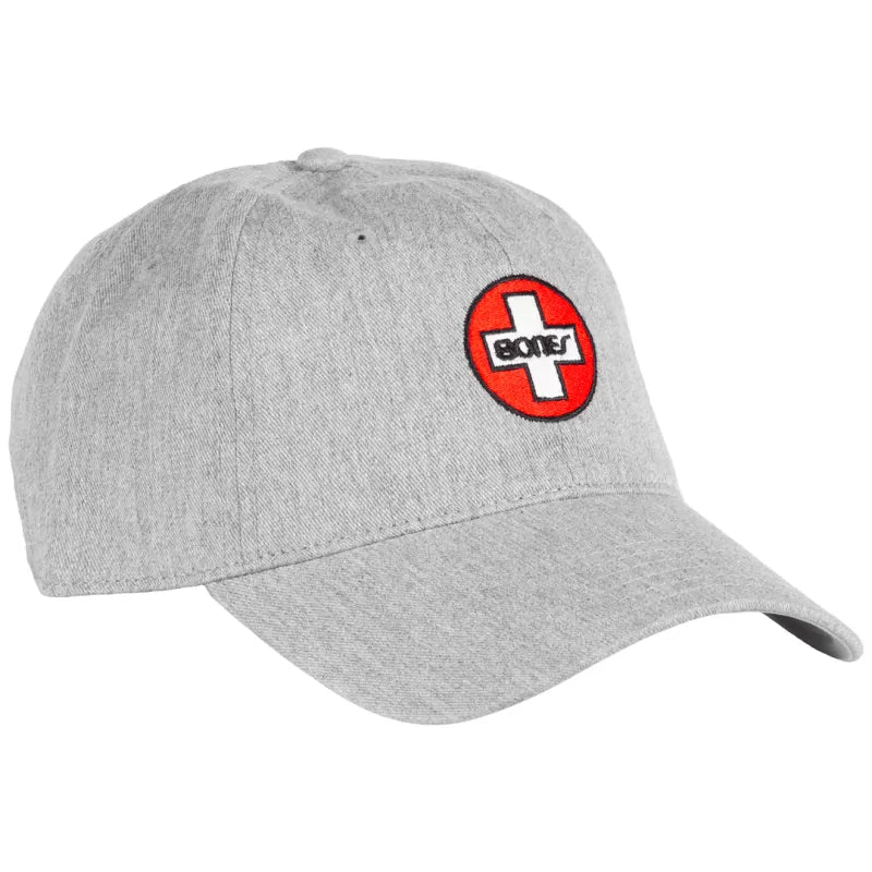 Bones Bearings Dad Cap - Gray