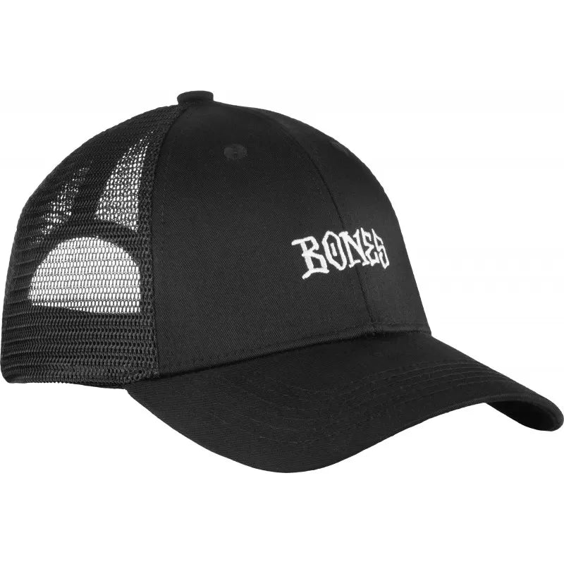 Bones Truck Stop Trucker Cap - Black